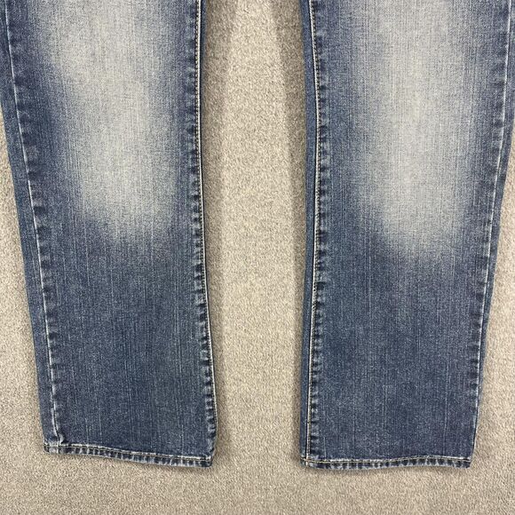 Calvin Klein Jeans Bootcut Jeans Mens 30x30 Denim Medium Wash Faded Mid Rise - Picture 7 of 16